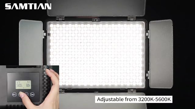 Watch TL-600AS 2kit led video light on Amazon Live
