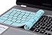 CaseBuy Keyboard Cover Compatible Samsung Chromebook Pro 12.3 inch XE510C24 XE510C25 XE513C24 / Samsung Chromebook Plus 12.3 inch XE513C24 Soft-Touch Protective Skin, Mint Green