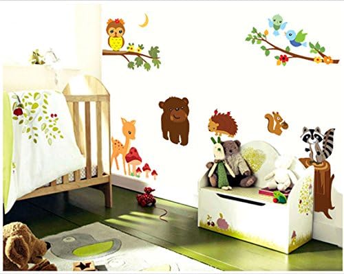 The Real Peel Premium Removable Wall Stickers for Kids Rooms, Nursery, Baby, Boys &amp; Girls Bedroom - Peel &amp; Stick, Large Removable Vinyl Wall Decal Stickers (Fab Fall)