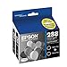 EPSON 288 DURABrite Ultra Ink Standard Capacity Black Dual Cartridge Pack (T288120-D2) Works with Expression XP-330, XP-430, XP-434, XP-340, XP-440, XP-446