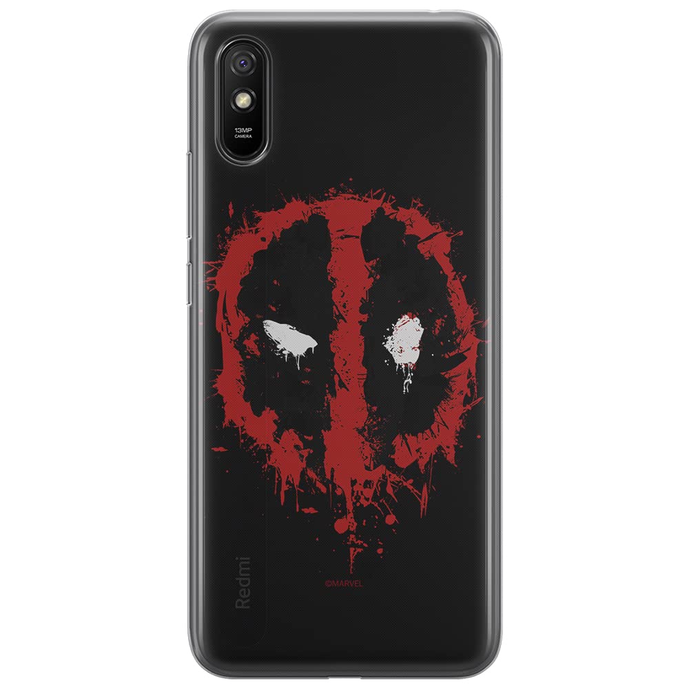 ERT GROUP mobile phone case for Xiaomi REDMI 9A original and officially Licensed Marvel pattern Deadpool 013 optimally adapted to the shape of the mobile phone, case made of TPU