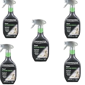 Image of STAINMASTER Carpet Pet Stain & Odor Remover Cleaner, 22 Ounce (Pack of 5)
