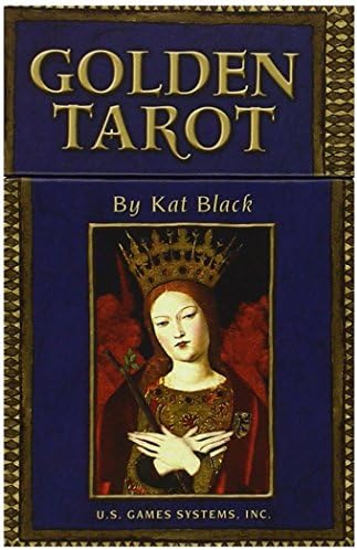 Golden Tarot Deck Cards