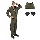 fun shack Flight Suit Costume Men, Flight Suits for