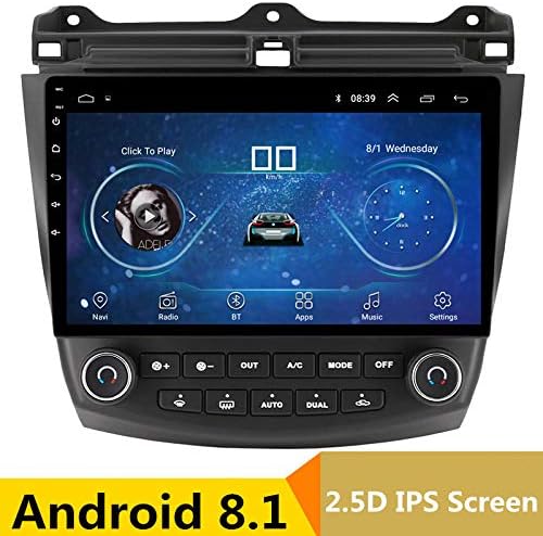 10" 2.5D IPS Android 8.1 Car DVD Multimedia Player GPS For Honda Accord 7 2003-2007 2004 2005 2006 audio radio stereo navigation