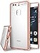 Ringke Fusion Compatible with Huawei P9 Plus Crystal Clear PC Back TPU Bumper Drop Protection, Shock Absorption Technology Protective Cover Huawei P9 Plus Case - Rose Gold