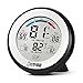 dxrise Digital Hygrometer, Humidity Gauge, Indoor Thermometer, Temperature and Room Humidity Monitor Moisture Meter with Accurate Monitor Clear Reading, Min/Max Records, C/F switch