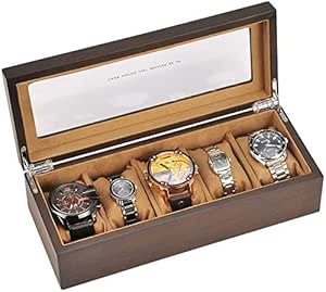 Caja de Almacenamiento de Reloj portátil con Almohada extraíble