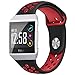 NO1seller Top Fitbit Ionic Bands Small Large for Women Men, Soft Silicone Sport Band Replacement Accessories with Ventilation Holes for Fitbit Ionic and Adidas Smartwatch