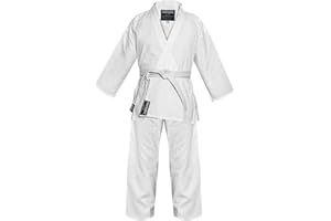 TARKOR Sports Karate Uniform for Kids & Adults Lightweight Student Karate Gi Martial Arts Uniform with Belt