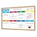 2018 Magnetic Weekly Planner, Flexible Dry Erase Board, Track Family Chores, Behaviour Chart, Multiple Kids, Keeps You Organised, Meal Planner, Bright Colors, Bonus Family Organiser Printables