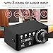 Nobsound 100W Mini Bluetooth 5.0 Power Amplifier Hi-Fi Stereo Class D Audio Amp 2.0 Channel Wireless Receiver Lossless Music Player TF USB Home Speaker (Black)thumb 4