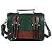 ECOSUSI Women Faux Leather Vintage Small Satchel Bag Crossbody Purse