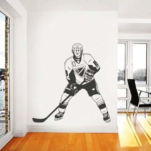 Hockey Wall Sticker, hockey sticker for Helmet,puck wall