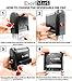 ExcelMark Paid Self Inking Rubber Stamp - Red Ink
