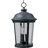 Maxim Lighting 3028CDBZ Dover DC-Three Light Outdoor Hanging Lantern in Mediterranean style-10 Inches Wide by 17 inches high