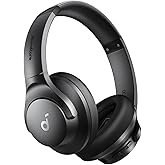 Soundcore by Anker Q20i Hybrid Active Noise Cancelling Headphones, Wireless Over-Ear Bluetooth, 40H Long ANC Playtime, Hi-Res Audio, Big Bass, Customize via an App, Transparency Mode