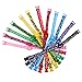 YOY 12 pcs/Set Soft Nylon Puppy Whelping ID Collars - Adjustable Reusable Washable Baby Dog ID Bands Pet Identification for Breeders, Neck 8