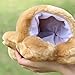 Happy Cherry Kids Story Game Education Props Animal Model Dolls Small Dog Puzzle Hand Puppet Toys - Yellow
