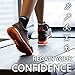 Rymora Plantar Fasciitis Foot Compression Sock Sleeves Men Women - Relieves Pain - Supports Heel, Arch & Ankle