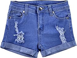 ToBeInStyle Girl’s Classic Casual Versatile Denim