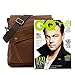 Aibag Unisex Messenger Bag, Vintage Small Canvas Shoulder Crossbody Purse