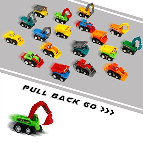 5 Construction+Vehicles+Decorations+Excavator+Preschool