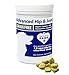 Project Paws Hip and Joint Supplement for Dogs - Dog Glucosamine Chews with MSM, Chondroitin and Organic Turmeric - 120 CT