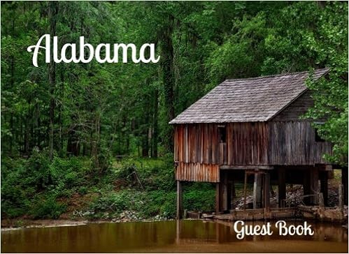 Alabama Guest Book Country Vacation Guest Book To Sign In Airbnb