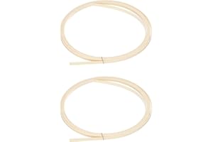 MECCANIXITY Plastic Binding Purfling Strip 1650x7x1.5mm Guitar Binding Edge Trim for Acoustic Classical Guitar Light Yellow 2