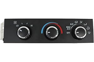 599-217 Front Climate Control Module for Chevrolet Express 2500/3500 1996-2020 for GMC Savana 1996-2020, A/C Heater Climate C
