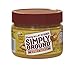 Peter Pan Simply Ground Honey Roast Peanut Butter, 15 OZ (Pack of 6)