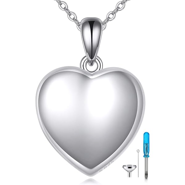 COCO Park Memorial Urn Pendant Keychain – Stainless Steel Cremation Jewelry For Ashes - View #6