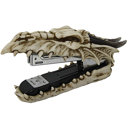 Mystical Resin Dragon Skull Standard Stapler Takes A Bite Out Of Office Work