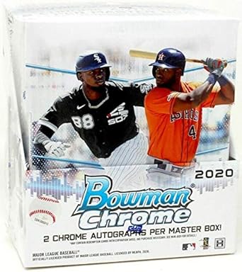 2020 Bowman Chrome Baseball Hobby Box 