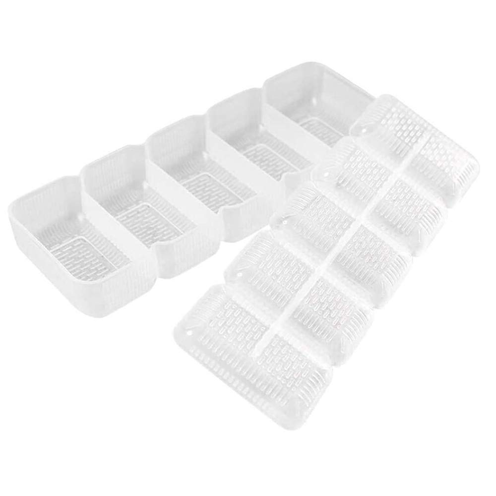 Bogoro Sushi Mould, 5 Sushi Moulds for Onigiri Press Mould, DIY Kitchen Practical Tools, Made of Food Grade PP, Rice Ball Sushi Mould, Rice Paste Sushi Mould