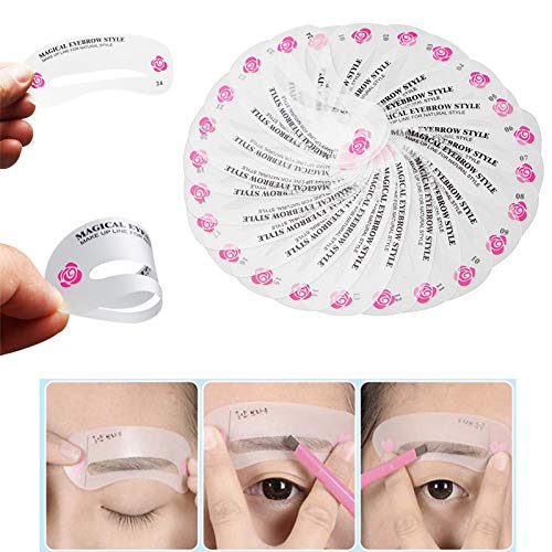 Eye Makeup Tool Kit for Women - Cat Eyeliner Stencil 24 