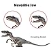 Indoraptor, Dinosaur Figures, Velociraptor, Toddlers Dinosaur Toys for 3 4 5 6 7 Year Old Boys, Jurassic Toy, Dino Blue Party Favor, Birthday Gift for Kids Toddlers Boys Girls