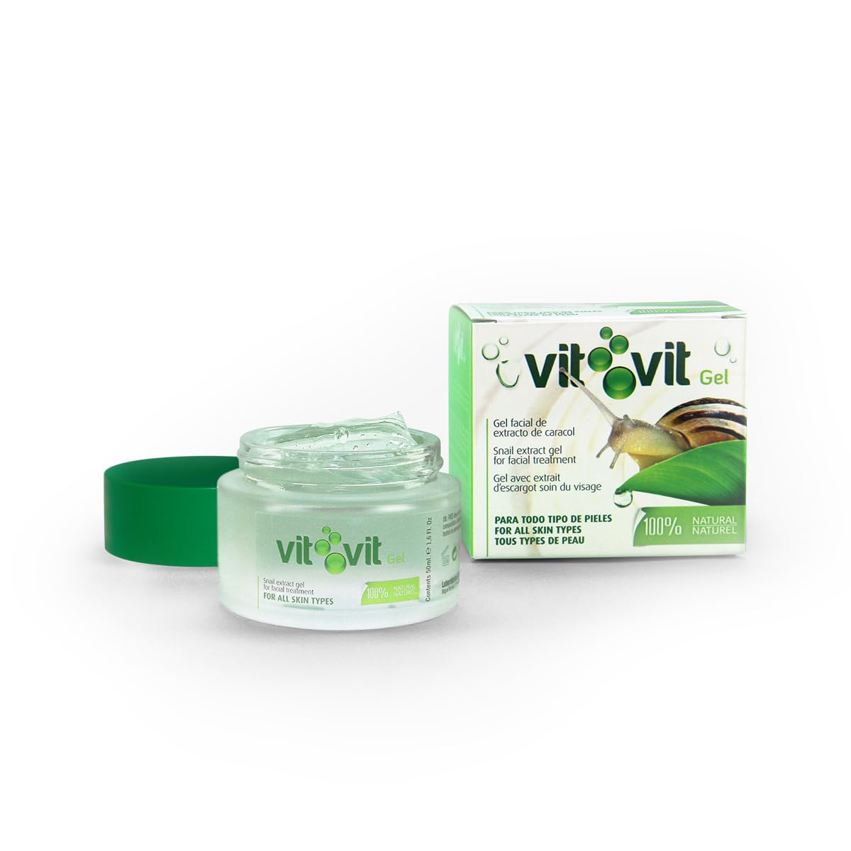 Live Live Snail Gel 100% Natural Concentrated Gel