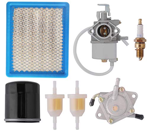 Golf Cart Tune Up Kit Compatible with Club Car DS Gas 1992-2004 with 1016478 Carburetor, 1016467 Oil Filter, 1025582 Air Filter, 1014523 Fuel Pump, AM116304 Fuel Filter and F7TC Spark Plug by Podoy - Thumbnail 7