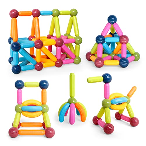 KidEwan Balls and Rods Set, Building Sticks Blocks