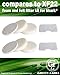 Green Label Brand 2 Pack Replacement Foam and Felt Filter Kit XF22 for Shark Navigator Vacuum Cleaners. Fits: NV22, UV410, NV22L, NV22C, NV22T, NV22Q
