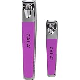 Cala Soft touch orchid nail clipper duo