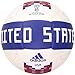 adidas World Cup Soccer Official Licensed Product USA Ball, Size 5, White/Collegiate Green/Red
