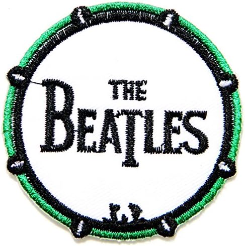 The Beatles Heavy Metal Hip Hop Rock Rockabilly Music Band Patch Iron on Sew Embroidered Applique Craft Clothing Costume Gift Collection (2.5"widex2.5"tall)