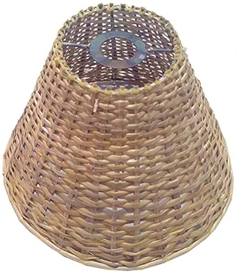 RDC Round Hanging Pendant Lamp Shade (10 inch, Cane)