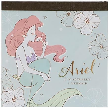 Ariel Little Mermaid Disney Princess Mini Square Memo pad Kiss the Girl 00739
