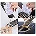 TIMESETL Guitar Repairing Maintenance Tool Kit Includes Fret Rocker Leveling Tool String Organizer String Action Ruler Gauge Measuring Tool Hex Wrench Set Files for Guitar Ukulele Bass Mandolin Banjo