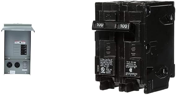 Siemens TL137US Talon Temporary Power Outlet Panel with a 20, 30, and