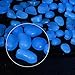 Garden Pebbles, Glow Stones Rocks, Luminous Pebbles for Walkways Outdoor Decor Aquarium Fish Tank Garden Decorative Stones for Path Lawn Yard Walkway（100pcs）